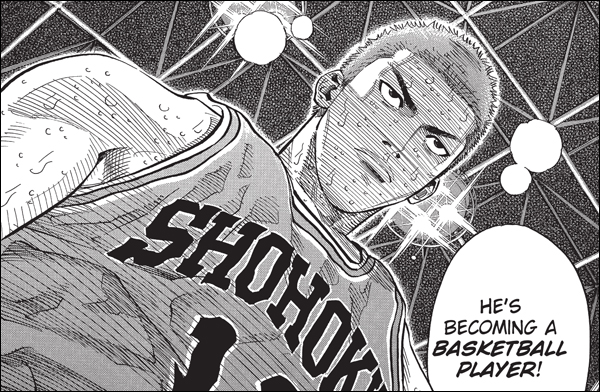 Slam Dunk Manga Panels